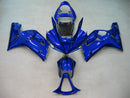 Injection Fairing Kit Bodywork Plastic ABS fit For Kawasaki ZX6R 2003-2004