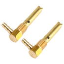 2x 1/4" ID Hose Fuel Tank Vent 1/4"-18NPTF Thread For small and large Fuel tank