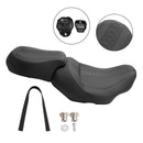 Complete Cushion Rider Passenger Seat Orange Fits For Touring Cvo Glide 23-24 Orange