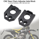 CNC Rear Chain Adjuster Axle Block For SUZUKI DRZ400SM 400S 400E 2005-2024