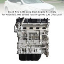 G4KE Long Block Engine Assembly For Hyundai Santa Sonata Tucson 2.4L 2007-2021