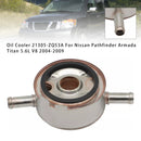 Oil Cooler 21305-ZQ53A For Nissan Pathfinder Armada Titan 5.6L V8 2004-2009