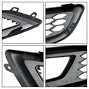 2PCS Front Bumper Fog Light Lamp Cover Bezel Grille fit Ford Focus 2015-2018