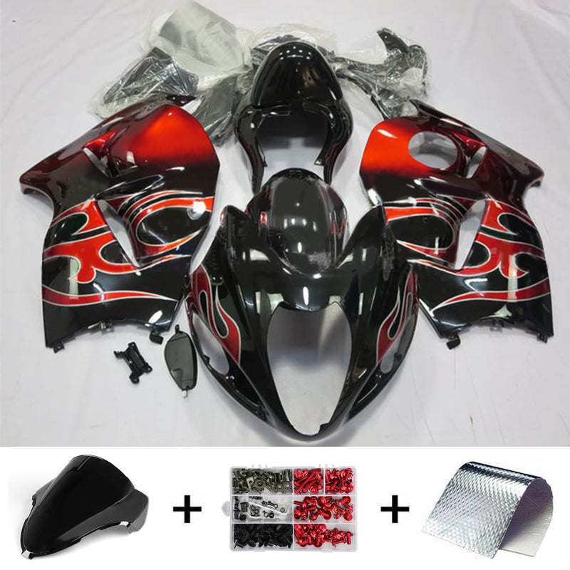 Amotopart Suzuki Hayabusa GSX1300R 1999-2007 Fairing Kit Bodywork Plastic ABS