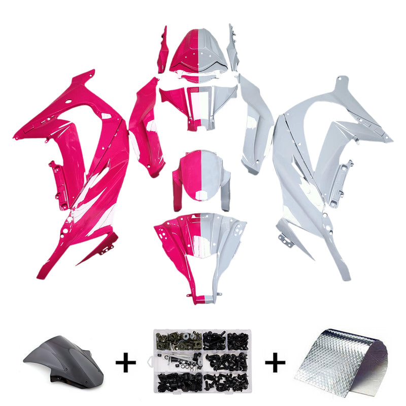 Injection Fairing Kit Bodywork Plastic ABS fit For Kawasaki ZX10R 2011-2015