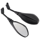 BLACK PAIR REAR VIEW MIRRORS 10MM FOR BMW F800R 2005-2026 S1000R 2013-2020