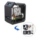 Raspberry Pi 5 Vertical Tower Fan Set with 0.96 inch OLED Screen Radiator Shell