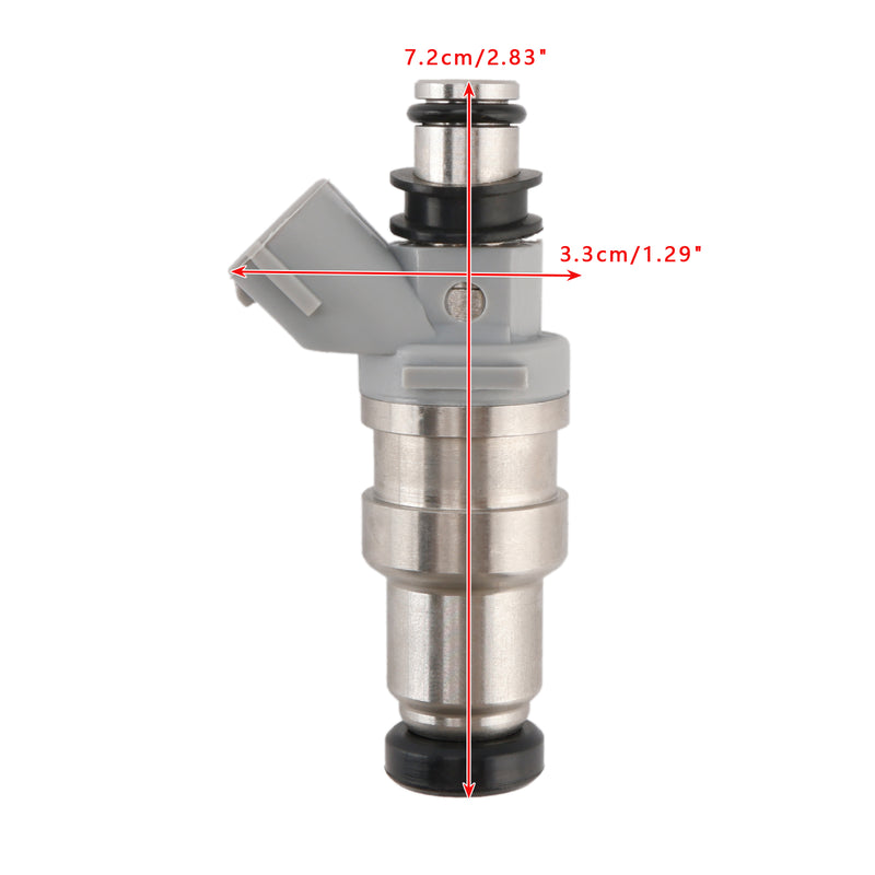 1Pcs Fuel Injector 23250-11060 Fit Toyota Starlet MK2 1990-1996 23209-11060