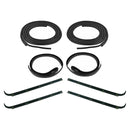 1997 Ford F250 Truck Front Door Weatherstrip Seal Kit 8PCS Door Window Sweep Weatherstrip Seal Kit