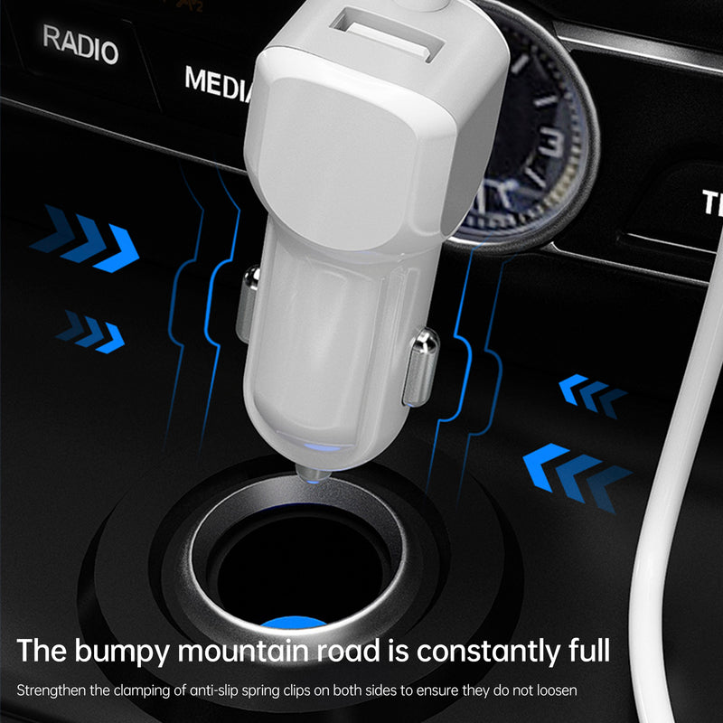 Car Charger USB PD5V1A QC3.0 Display Small Car 8 Port Car Cigarette Lighter