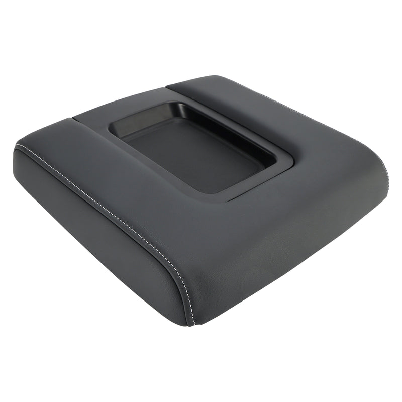 PU Leather Armrest Lid 22881398 For Chevy Silverado 1500 2500 3500 2015-2019