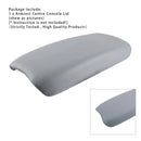 Gray Leather Armrest Centre Console Lid For Honda CIVIC 2006-2009