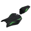 2025- For Kawasaki Ninja Z900 Zr900-F Driver&Passenger Seat Rear Cushion Green1