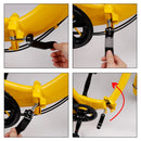 18" 7 Speed 48V 13AH 350W (peak 525W) Electric Tricycle with IPX7 Display Yellow