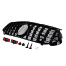 Gloss Black Front Grille Grill Fit Mercedes A-Class W177 A35 A180 2023-2025