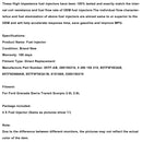 4PCS Fuel Injector 0280150219 Fit Ford Granada Sierra Transit Scorpio 2.0 2.8