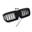 2023-2025 Fit BMW X1 U11 U12 Double Slat Black Front Bumper Kidney Grill Grille