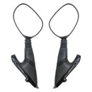 BLACK PAIR of REAR VIEW MIRRORS FOR PIAGGIO X9 125/180/200/250/500 2000-2003