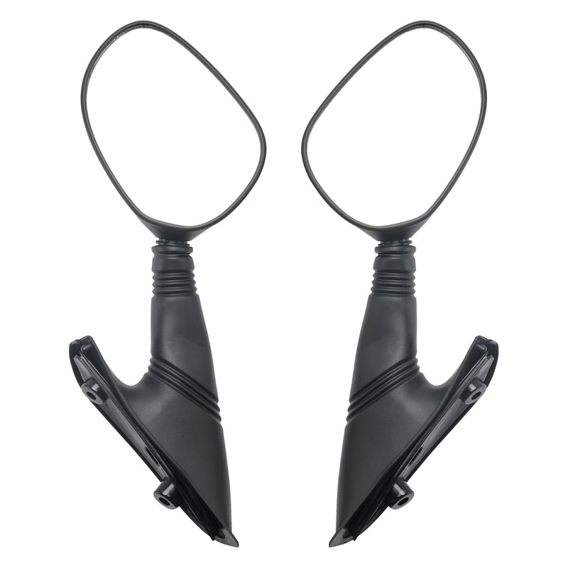BLACK PAIR of REAR VIEW MIRRORS FOR PIAGGIO X9 125/180/200/250/500 2000-2003