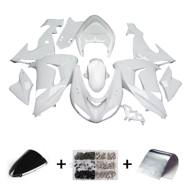 Injection Fairing Kit Bodywork Plastic ABS fit For Kawasaki ZX10R 2006-2007