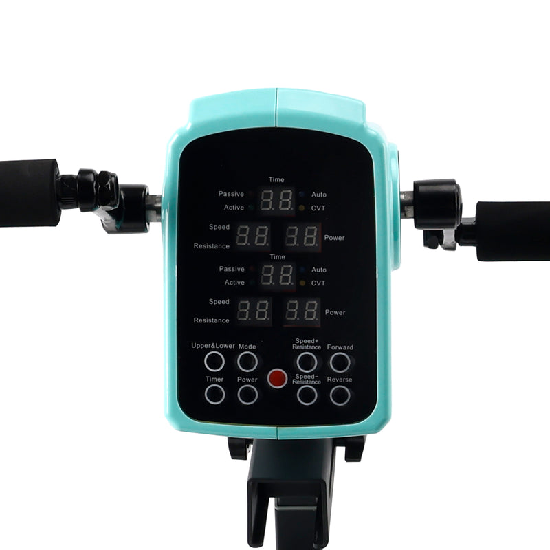 Electric Rehabilitation Pedal Trainer Upper and Lower Limb Active and Passive arm and Leg Trainer Physical Therapy Auxiliary Rehabilitation Equipment for Seniors