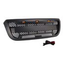 2004-2011 Fit Ford Ranger Matt Black Front Bumper Grille Grill With LED Light