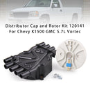 Distributor Cap and Rotor Kit 120141 For Chevy K1500 GMC 5.7L Vortec