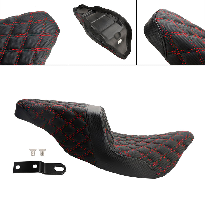 Rider Passenger Seat Front Rear Cushion Red Fit For Fl Touring Models 2008-2023