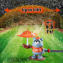 3In1 Lovely Shape Water Sprinkler With Baseball Play Toy Kid Outdoor Squirt Toy