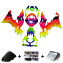 Injection Fairing Kit Bodywork Plastic ABS fit For Kawasaki ZX6R 2019-2023