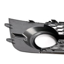 2PCS Front Bumper Fog Light Cover Grille Grill Fit Audi A1 S-Line 2011-2014