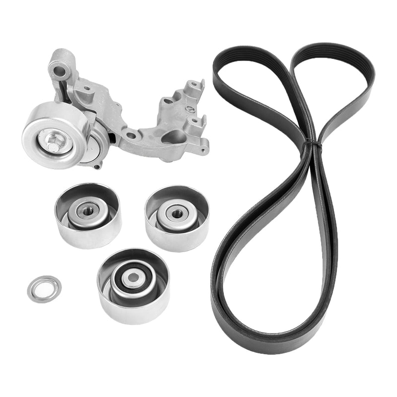 2005-2012 Toyota Tundra V6 4.0L with 1GRFE Engines Drive Belt Tensioner & Idler Pulley Kit