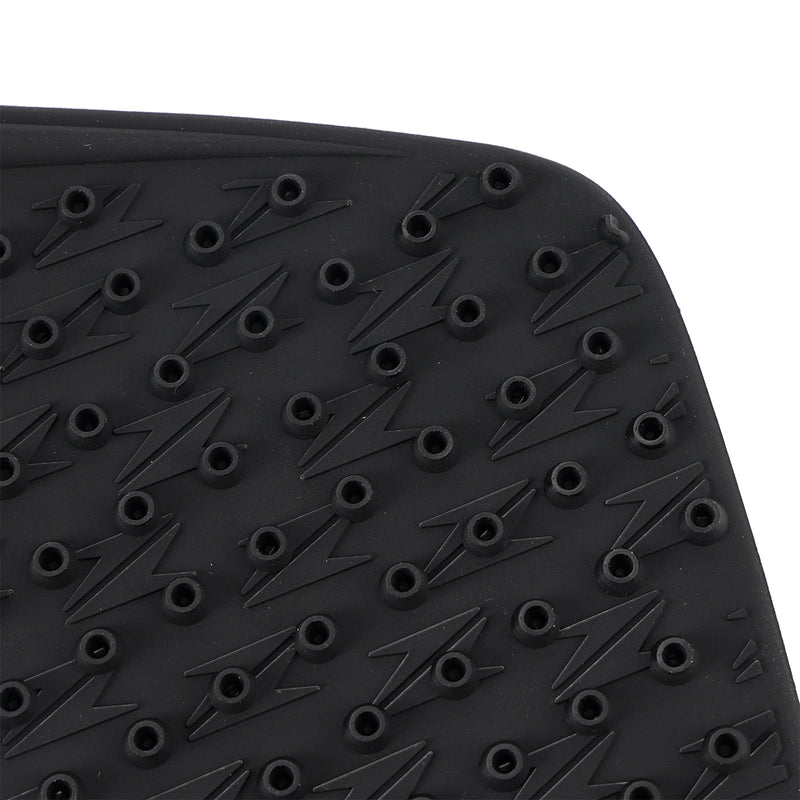 FUEL TANK KNEE PADS GRIPS RUBBER BLACK FOR HONDA CBR 1000RR CBR1000RR 2004-2007