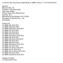 1x Interior Door Panel Door Handle Beige For BMW 5 Series F11 F10 F18 2010-2017