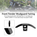 High Front Fender Mudguard Fairing For Sportster 883 1200 1988-up
