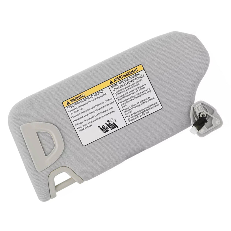 Gray Right Side Sun Visor 964003TA2A For Nissan Altima 2013-2018