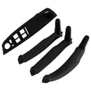 4pcs Black Inner Door Panel Handle Pull Trim Cover For BMW E70 X5 E71 X6 07-14