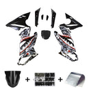Injection Fairing Kit Plastic for Kawasaki Ninja650 ER-6F EX650 2009-2011