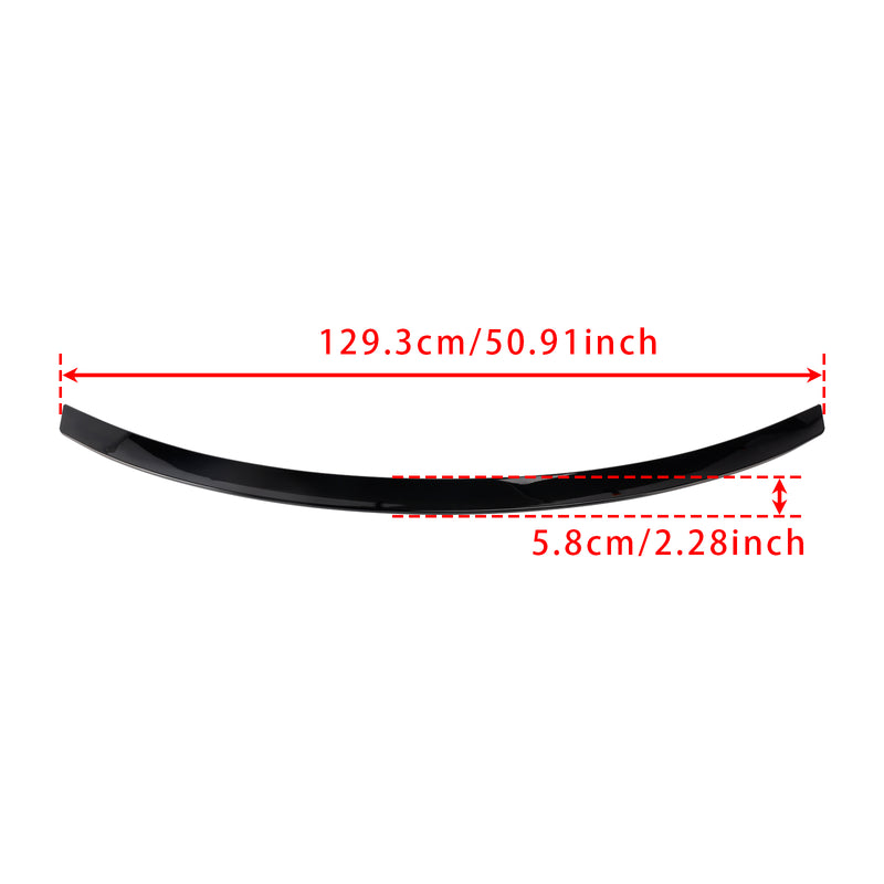 Gloss Black Rear Boot Spoiler For Mercedes-Benz S-Class W223 2021-2025