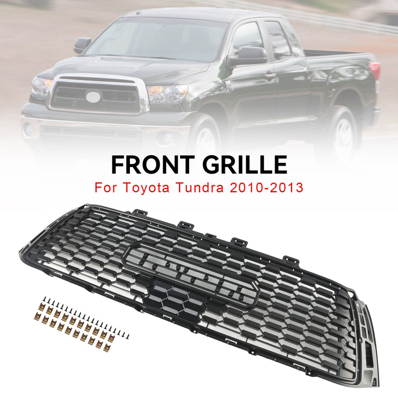 10-13 Toyota Tundra TRD PRO Black Honeycomb Front Bumper Grill Grille