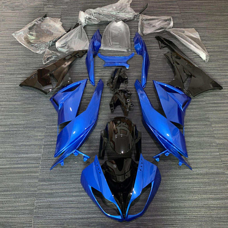 Amotopart Kawasaki ZX6R 636 2009-2012 Fairing Kit Bodywork Plastic ABS