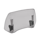 Universal Adjustable Windshield Clip On Wind Screen Deflector Extension Spoiler