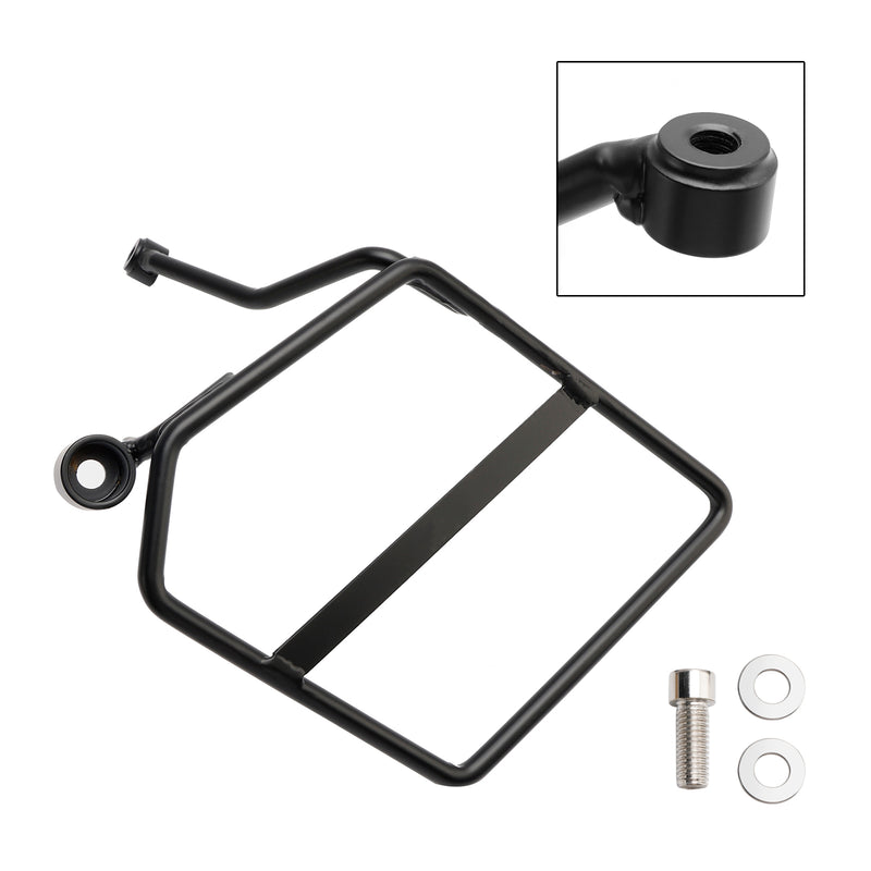 Side Saddle Bag Mounting Bracket Fit Left Black For Honda Monkey 125 2018-2024