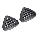 2PCS Upper Dash AC Heat Air Vent Black for Ford Thunderbird 2002 XW4Z19E630AAD