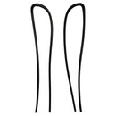 1988-1991 HONDA CR-X CRX EF8 2PCS Window Glass Molding RH & LH 73810-SH2-003 73860SH2003