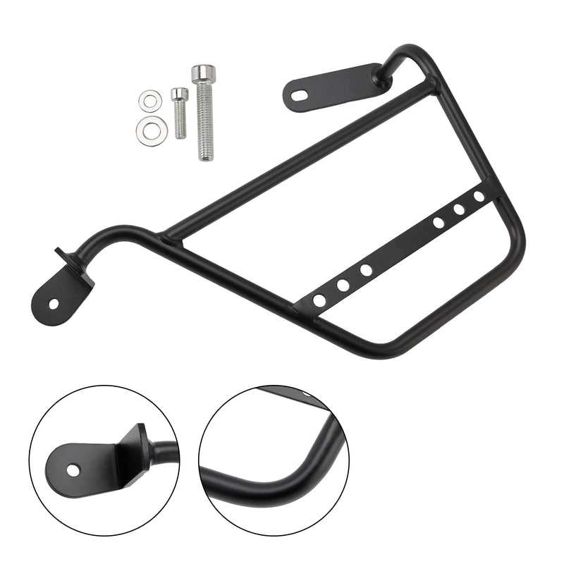 Saddlebag Support Mounting Bracket Racks Black For Guzzi V7 750Cc 21-24 Right