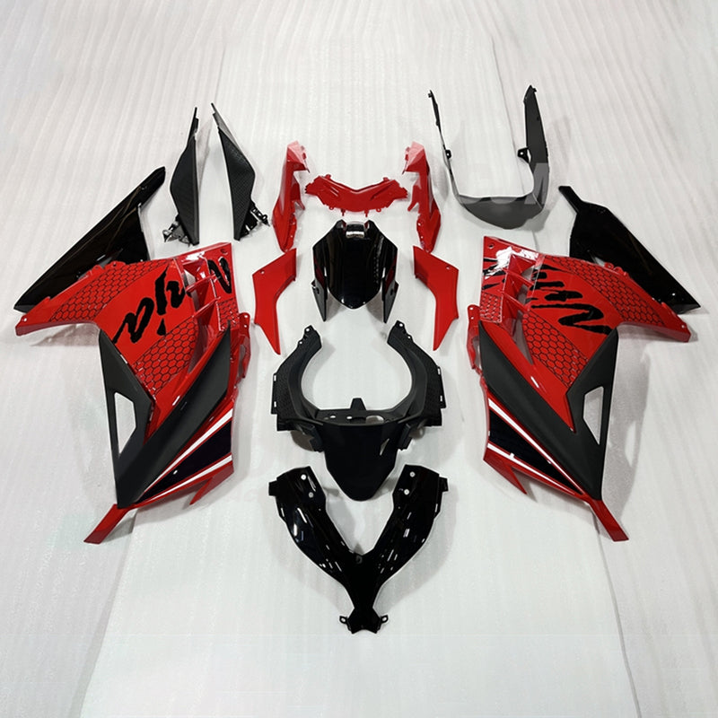 Amotopart Kawasaki EX300/Ninja300 2013-2017 Fairing Kit Bodywork Plastic ABS