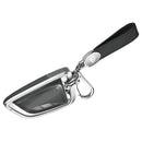 Aluminum Alloy TPU Silvery Car Key Case Cover With Buckle For BMW x3 x1 x5