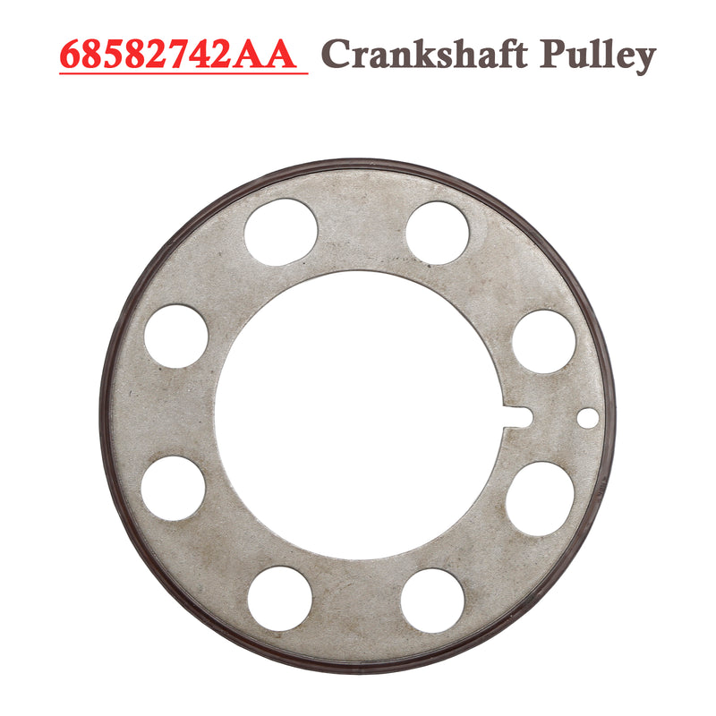 Sprocket Crankshaft Pulley 68582742AA for Jeep Grand Cherokee 3.0 2014-2023
