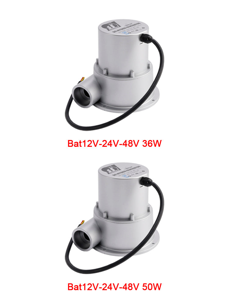 Hydroelectric Generator Bat12V-24V-48V 36W/50W High Efficiency Brushless Motor